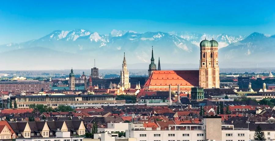 München, Deutschland - Skyline